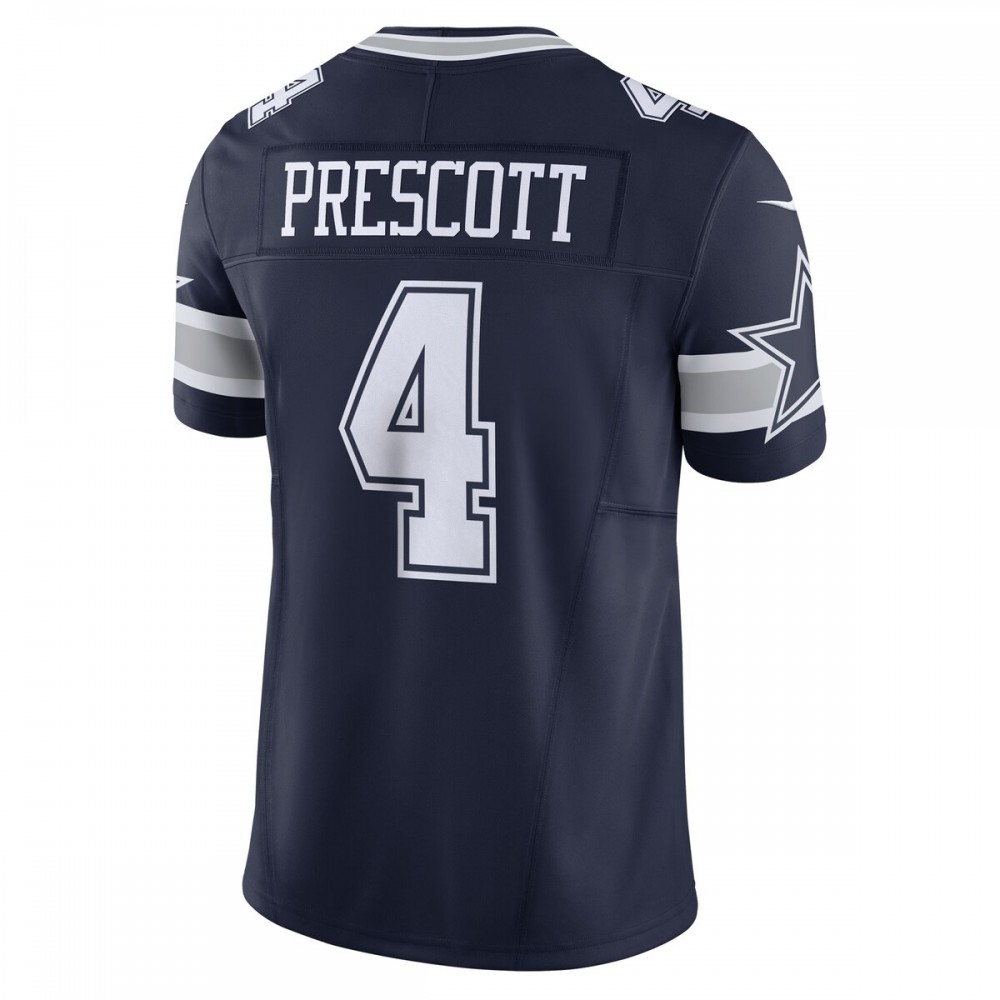 Dak Prescott Dallas Cowboys Nike Vapor F.U.S.E. Limited Jersey - Navy-GridironStore